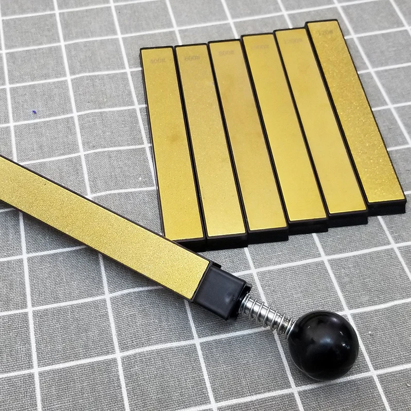 120 3000 8000 10000 grit golden diamond sharpening stone fine grinding polishing knife sharpener