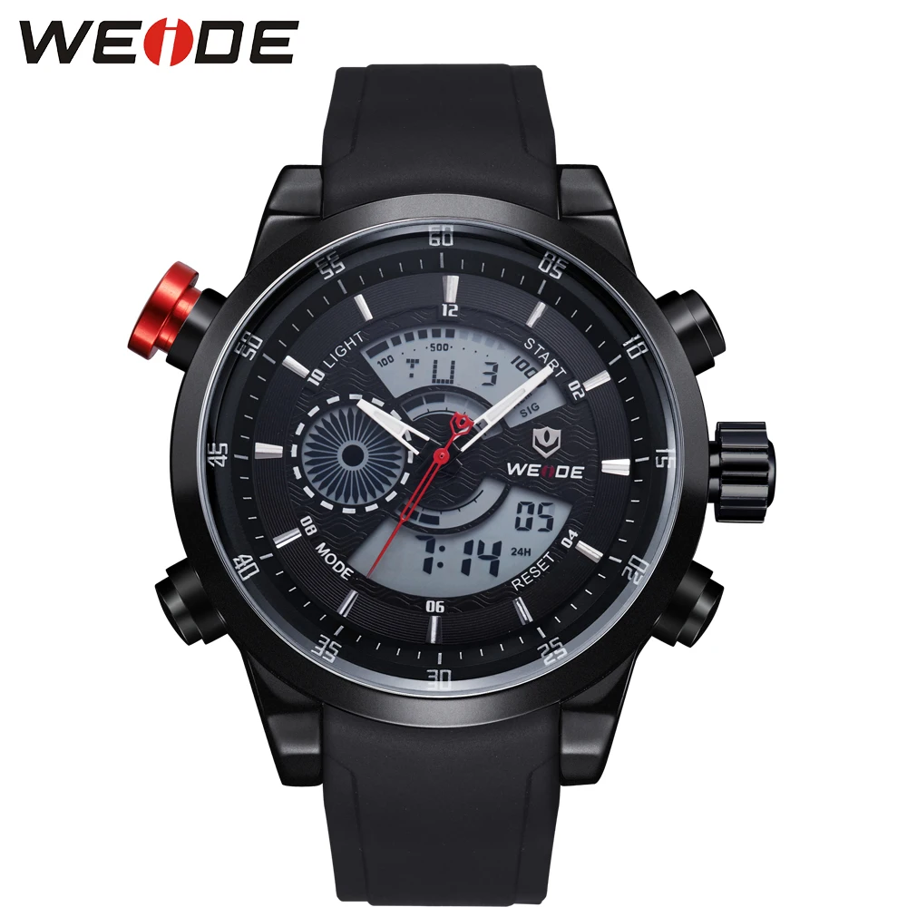 Часы наручные WEIDE мужские кварцевые роскошные армейские водонепроницаемые в