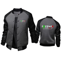 mens baseball coats patchwork pu sleeve stand collar topshirt retro moto bomber jacket motorcycle shift gear 1n23456 outwear