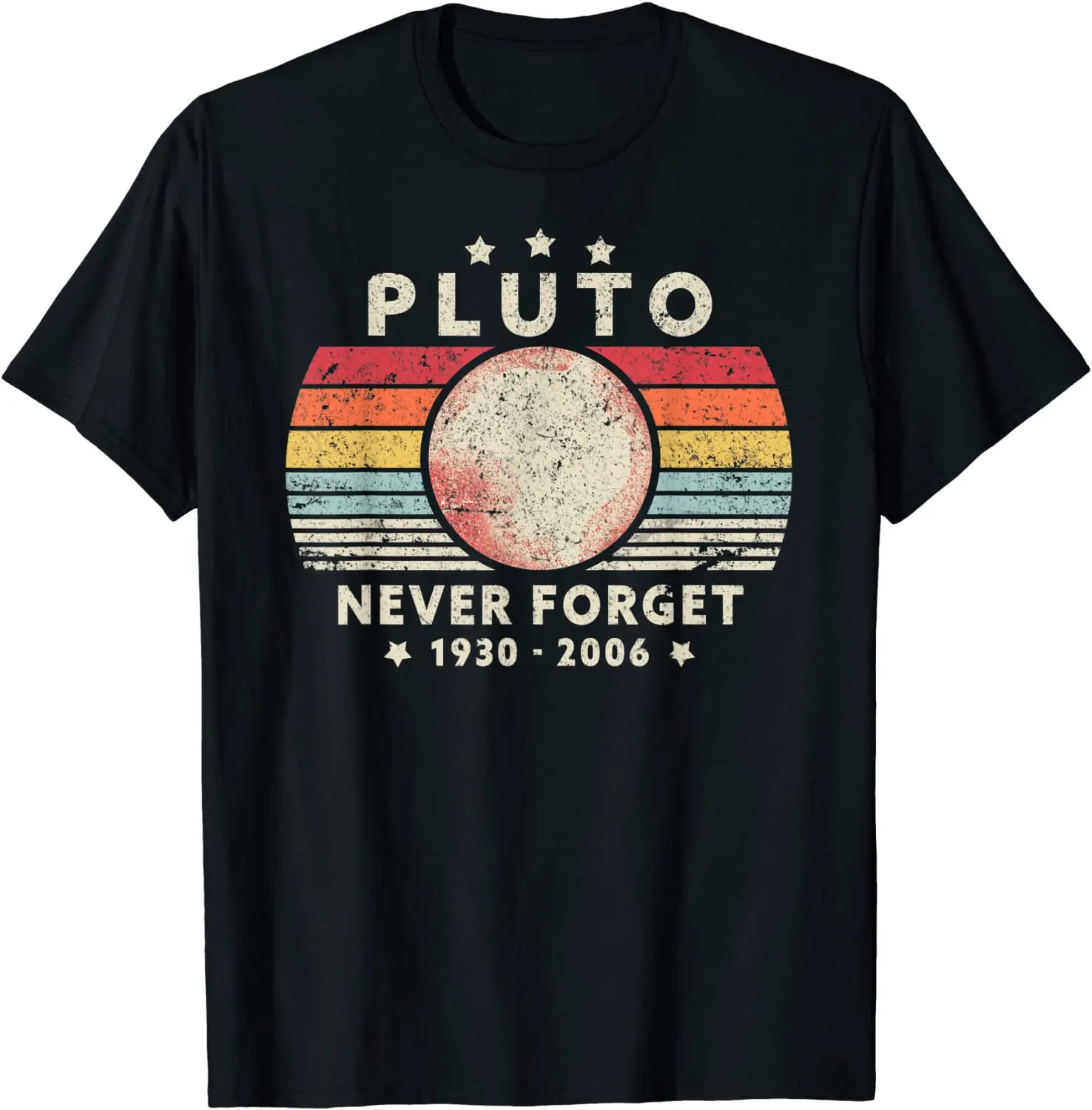 

Никогда не забывайте о рубашке Pluto. Футболка в стиле ретро с забавным космосом