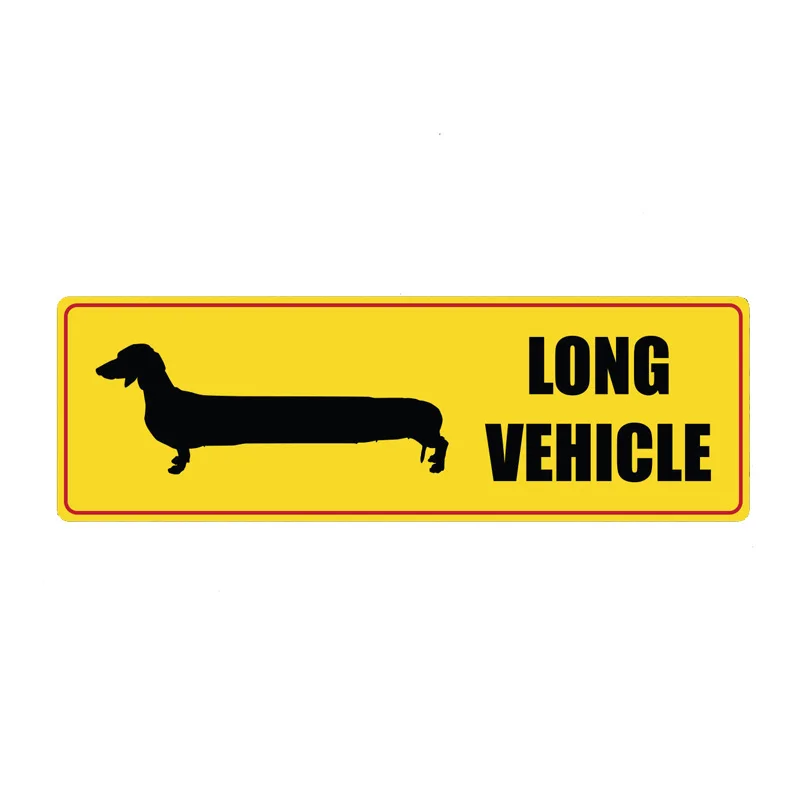 

Interesting Car Sticker Dog LONG VEHICLE Reflective Decal Body Motorcycle Accessories KK Vinyl Cover Scratches Waterproof PVC