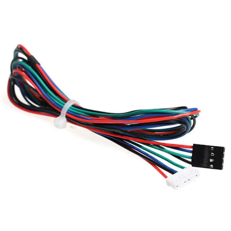 

2PCS Extended NEMA 17 Stepper Motor Cable 1M Long 4 6 Pin 3D Printer Dupont