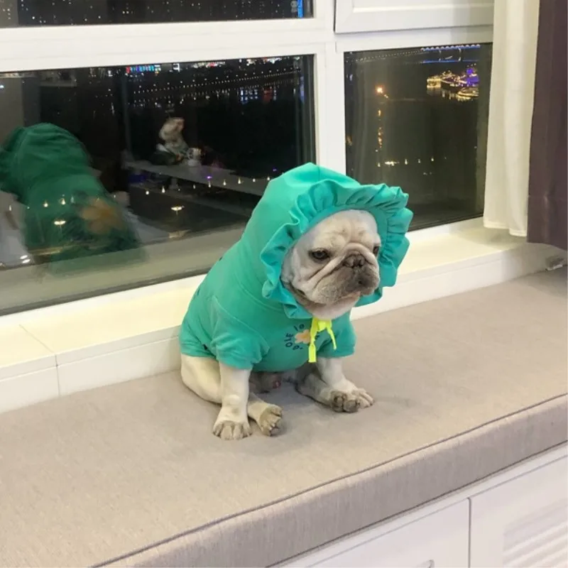 Товары для домашних животных модные милые толстовки с рисунком подсолнуха