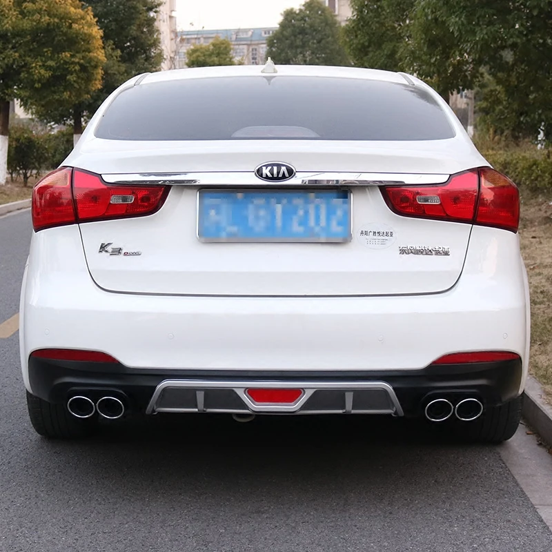 Рассеиватель заднего бампера для Kia Forte K3 ABS 2013-2015 защитные бамперы | Автомобили и