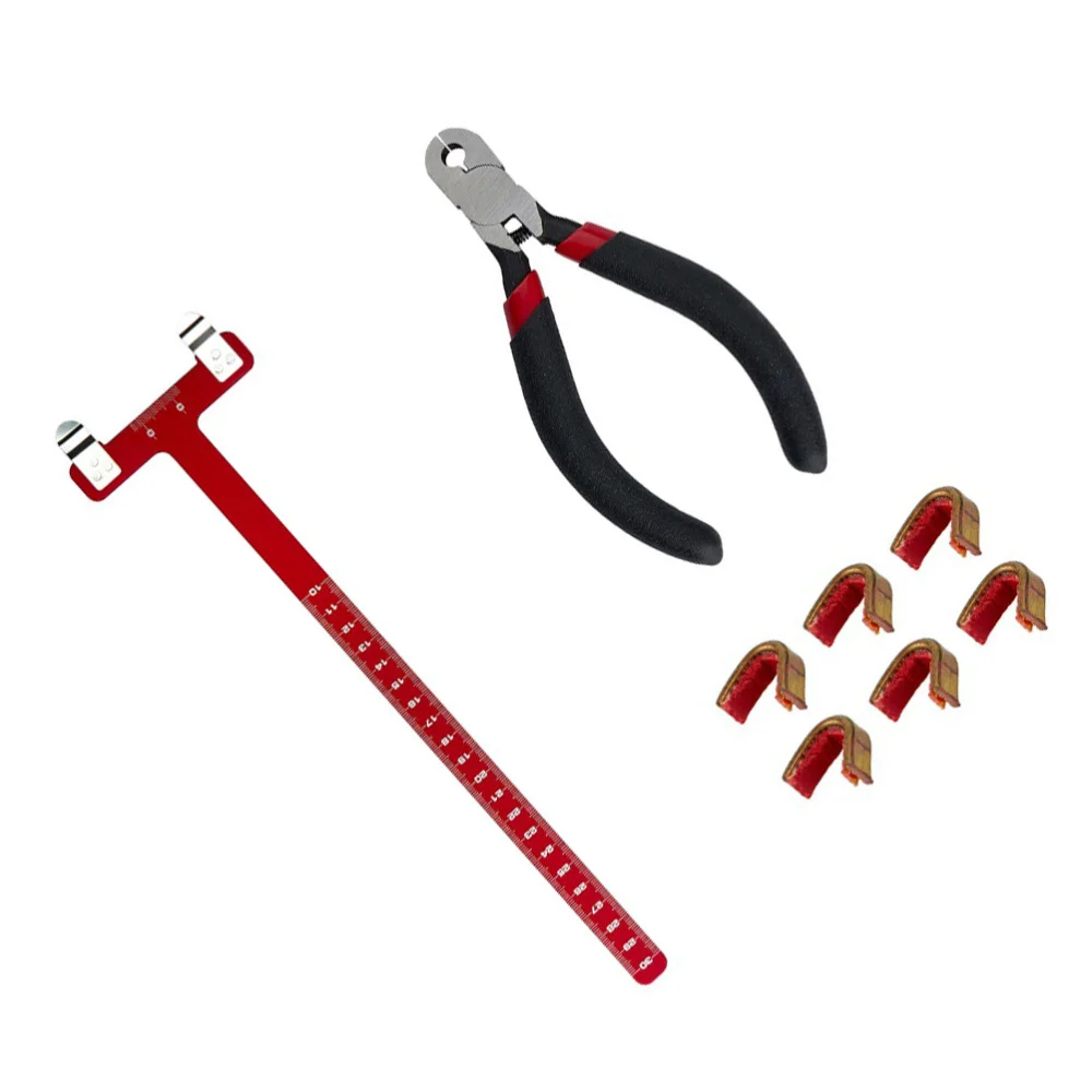 

1 Set Bow String Nocking Point Pliers Bow Square Ruler Copper Buckle Supply