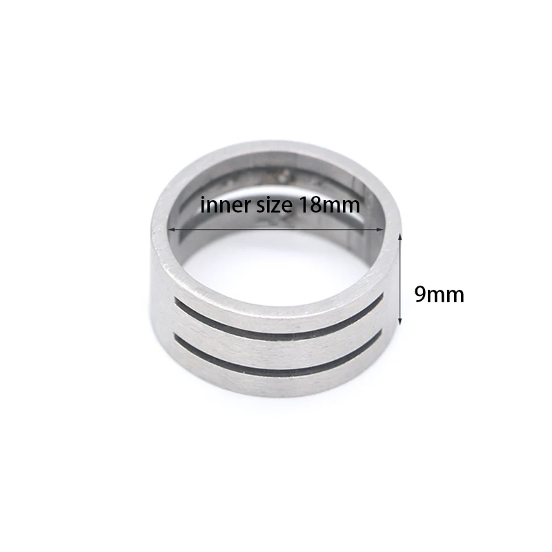 Прыжок-Кольцо из нержавеющей стали 18*9 мм открывающийся закрывающийся палец
