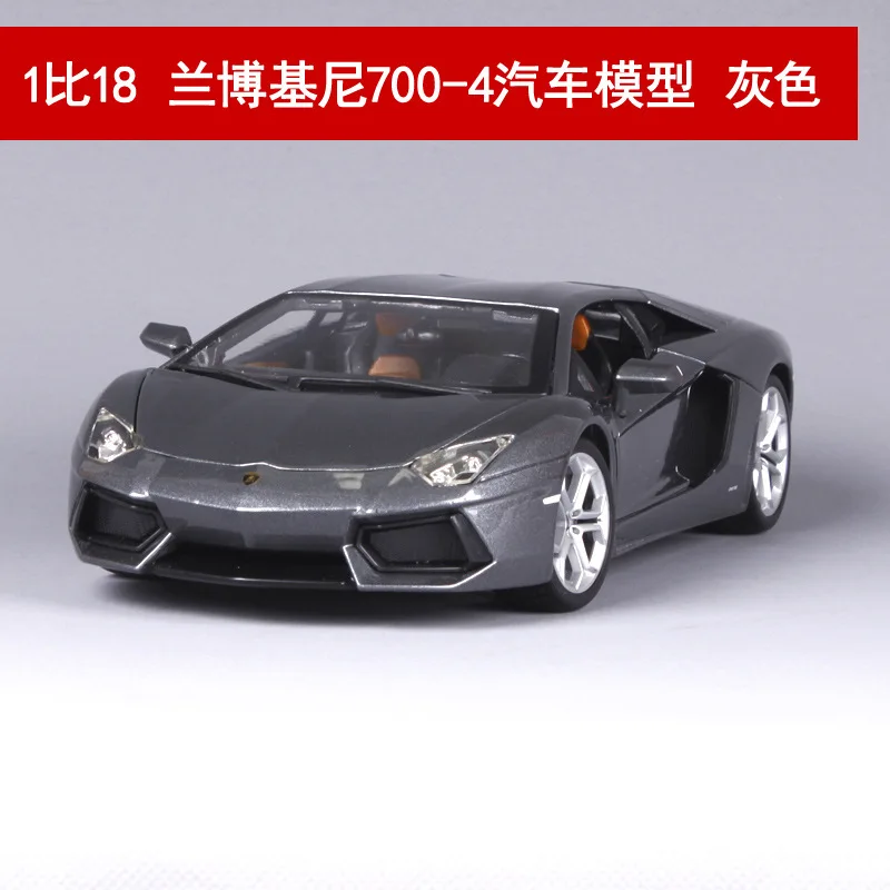 1:18 масштаб модель автомобиля из искусственного металла игрушки для Lamborghinied Lp770
