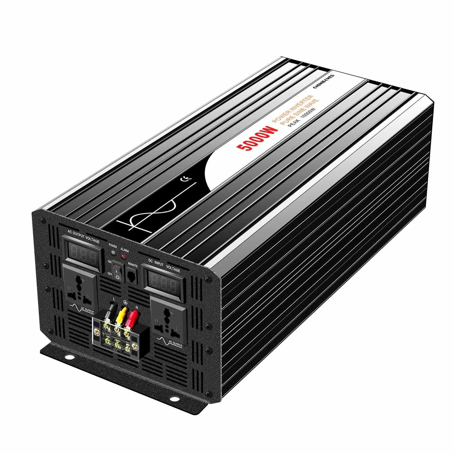 

5000W with the universial socket Pure sine wave inverter 12V 24V 48V DC to AC 220V 230V solar power system
