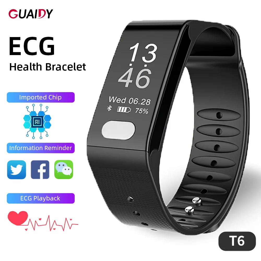 Smart Watch ECG Heart Rate Monitor Blood Pressure Health Remote Camera Women Men GPS Bluetooth For Huawei Xiaomi iPhone Xs Max |