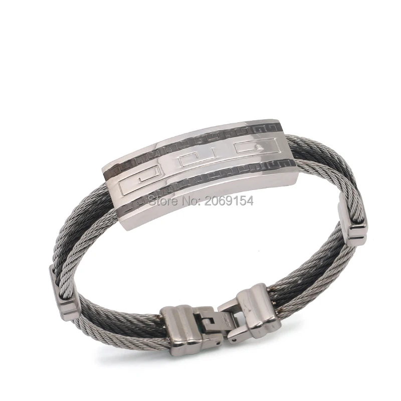 Мужской браслет очаровательное ювелирное изделие Золотое запястье из