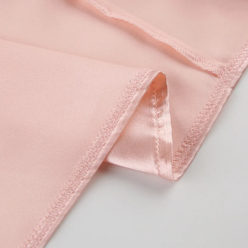 

Women Dress Satin Lantern Long Sleeve V-Neck High Waist Elegant Vintage Pleated Office Lady 2021 Spring Soft Female Mini Dresses