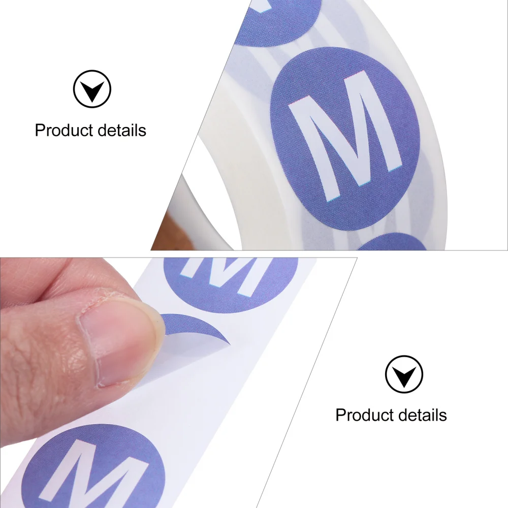 

2 Roll Clothing Size Self-Adhesive Sticker Multi-functional Size Sticker