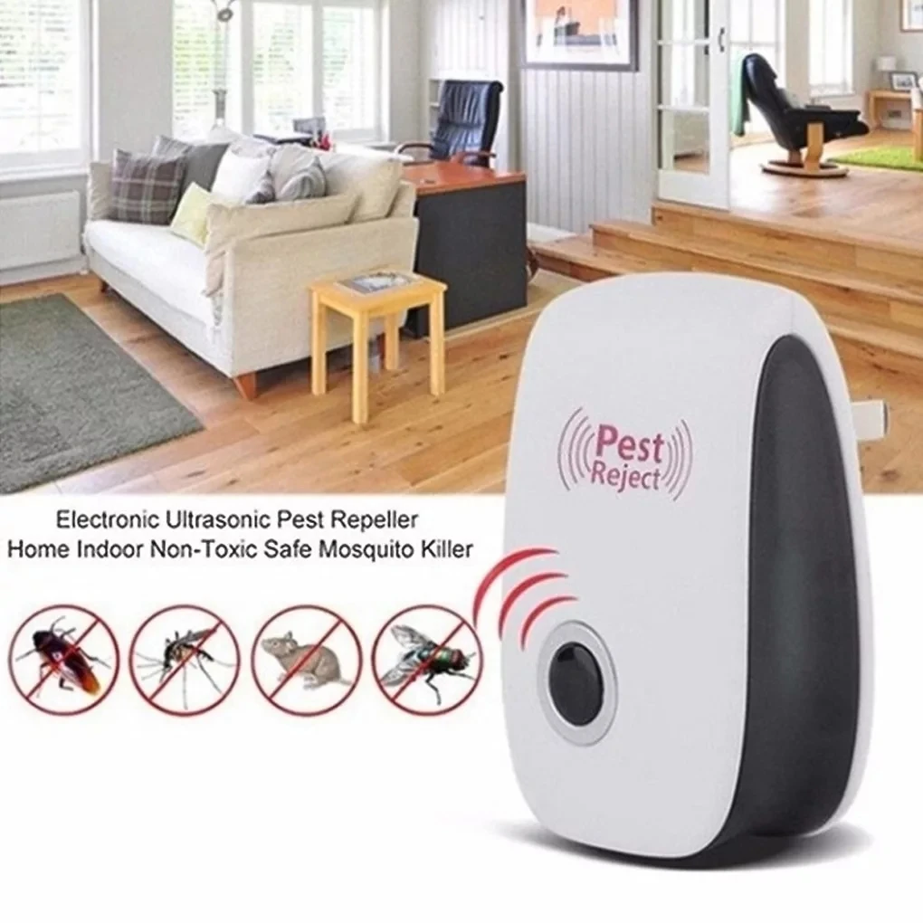 

4Pcs Pest Reject Ultrasound Mouse Cockroach Repeller Device Insect Rats Spiders Mosquito Killer Pest Control Household Pest
