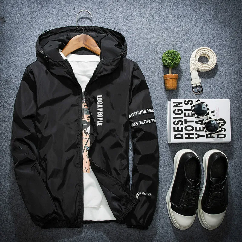 Весна лето 2020 Мужская Солнцезащитная верхняя одежда тонкая ветровка мужская