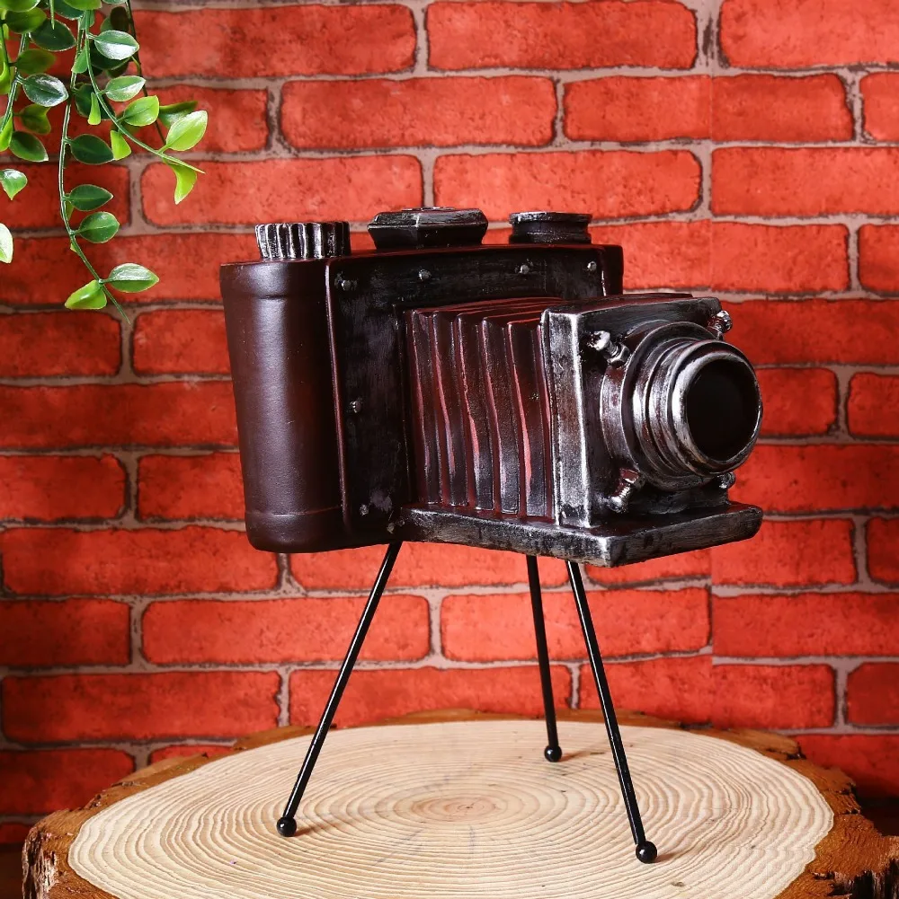 VILEAD 24 см 33 см фотоаппарат из каучука модель фигурки Винтажные Украшения для витрин студия подставки для домашнего декора Hogar подарок