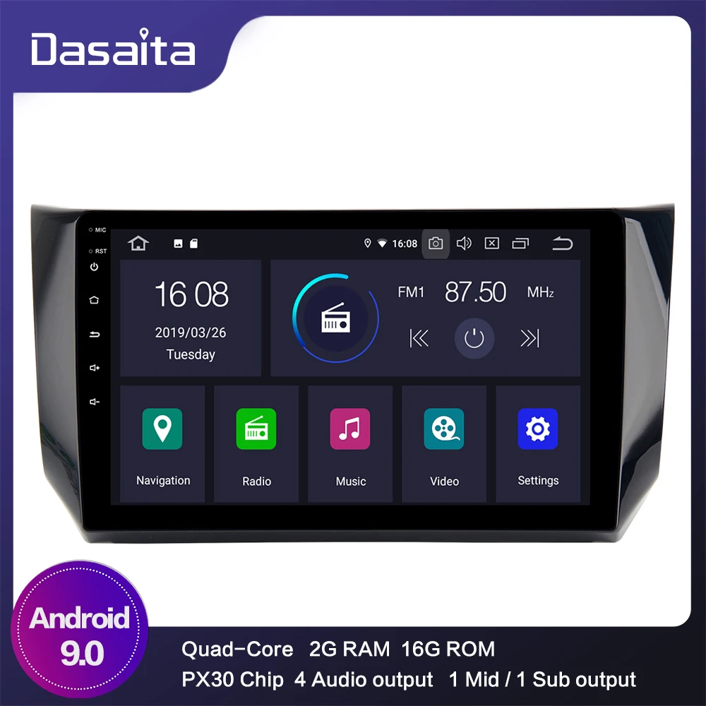 Автомагнитола 1 din на Android 9 0 с GPS для Nissan Sylphy B17 Sentra аксессуары | Автомобили и
