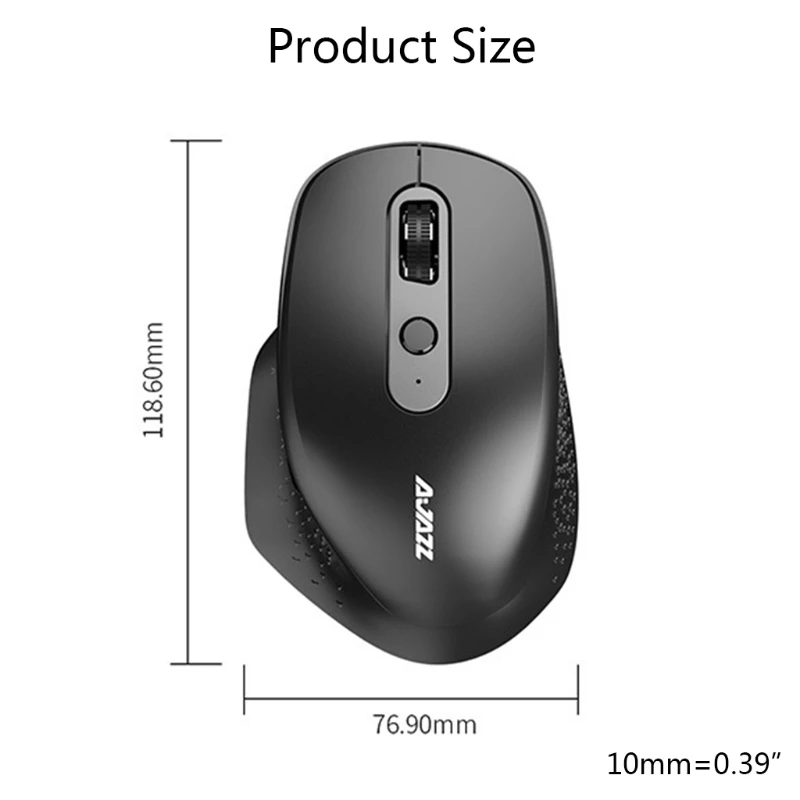 

Беспроводная мышь, 3 режима, 2,4 ГГц, Bluetooth