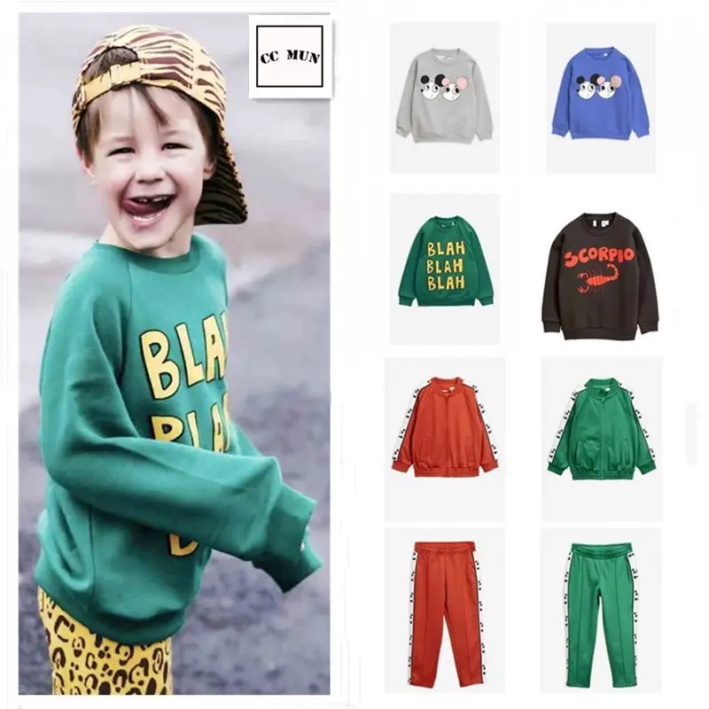 Детский трикотажный свитшот для мальчиков и девочек на лето осень|Толстовки