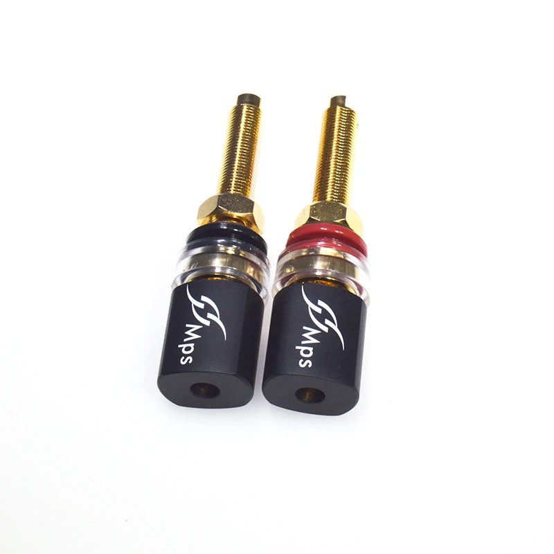 HiFi MPS SPstar HiFi Динамик Разъем усилитель Клеммная розетка банан динамик База Разъем Jack 24 К позолоченный