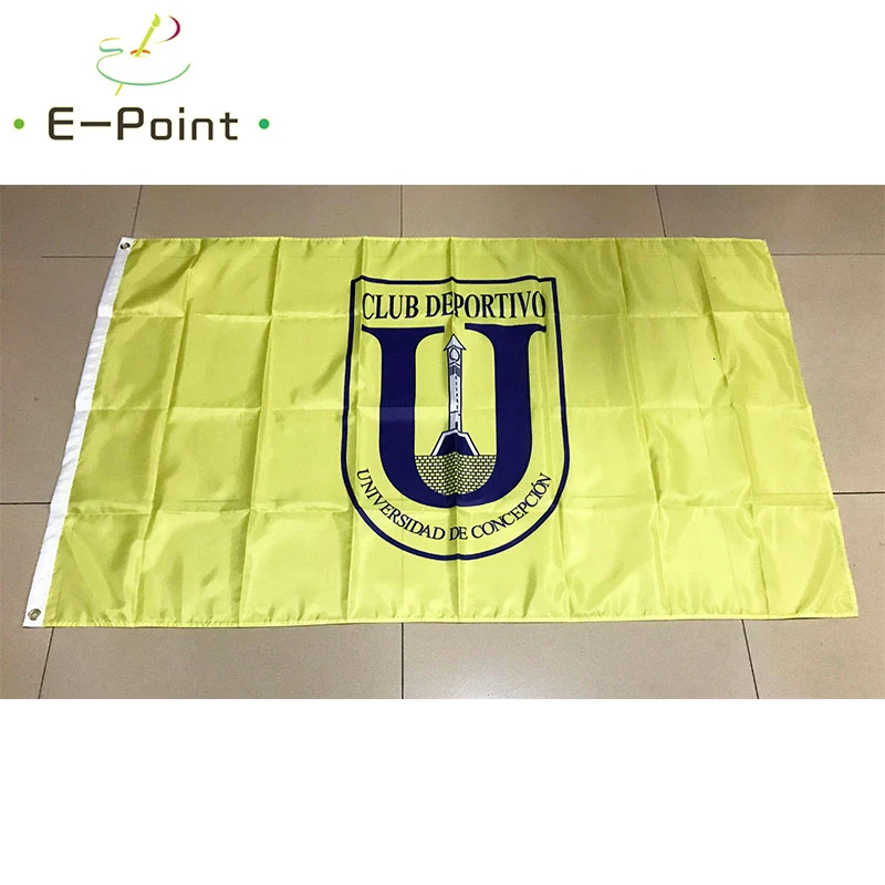 Флаг Чили клуба Deportivo Universidad de consopcion 3 фута* 5 футов(90*150 см) размер рождественские украшения для домашнего флага баннер подарки