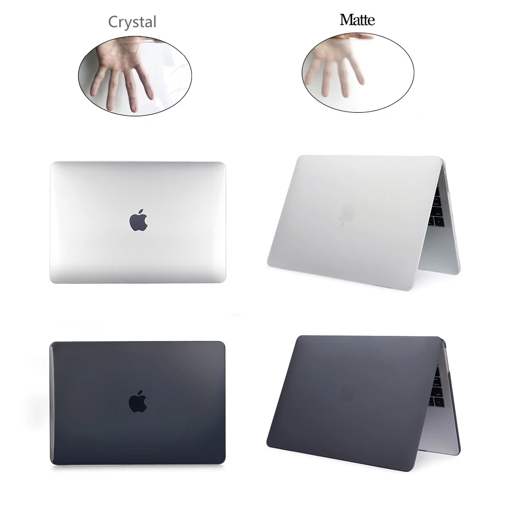 Фото Прозрачные чехлы из ПВХ для ноутбуков MacBook Pro 16, матовый чехол для Pro16, модель A2141, термозащитный чехол для 2019 Pro16 №1