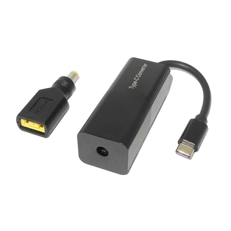 65 Вт Dc USB Type C адаптер питания конвертер разъем для ноутбука квадратный штекер