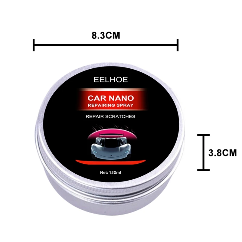 

Wagonor EELHOE 150ml Car Wax Crystal Plating Set Hard Glossy Carnauba Wax Paint Care Coating Tiny Scratch Repair Maintenance