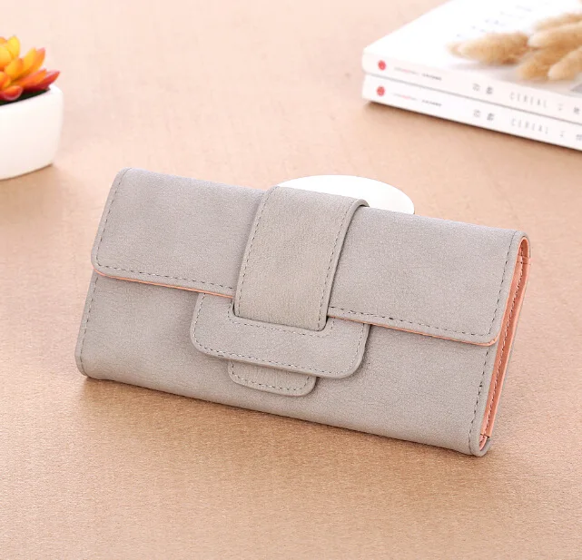 

Women PU leather Wallet Fashion Long Wallets Female Coin Purses Cellphone Clutch Card Holder Hasp 7Z