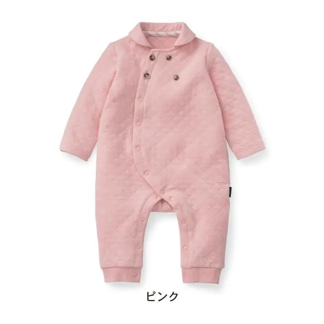 Осенний шерстяной комбинезон в японском стиле для маленьких девочек из 100% хлопка