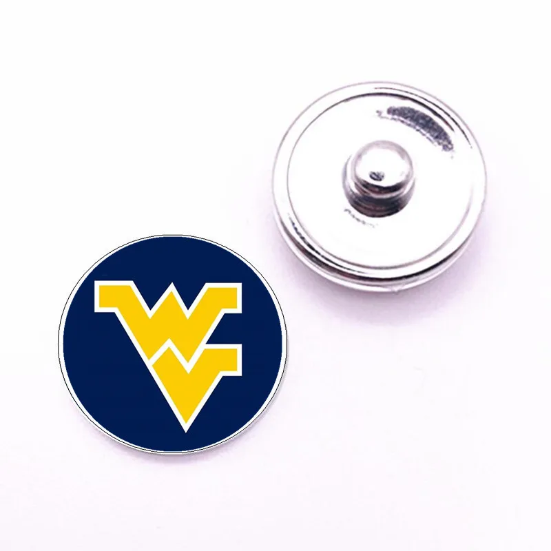 as picture Wholesale Sports west virginia Charms Pendant For DIY Braceles& Necklace& Earrings& Key chain Jewelry Accessories 20pcs/lot - Окраска металла: as picture
