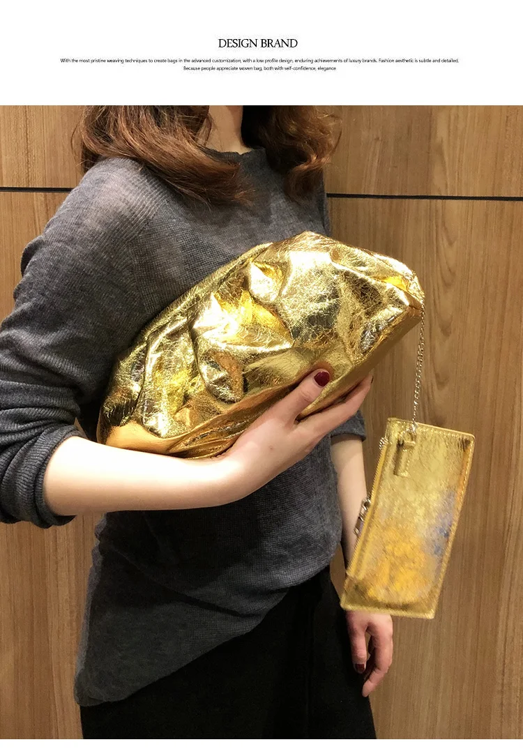 Сумка-конверт из искусственной кожи со светоотражающими металлическими узорами, роскошные женские сумки, дизайнерские кошельки и сумочки округлой формы, клатч