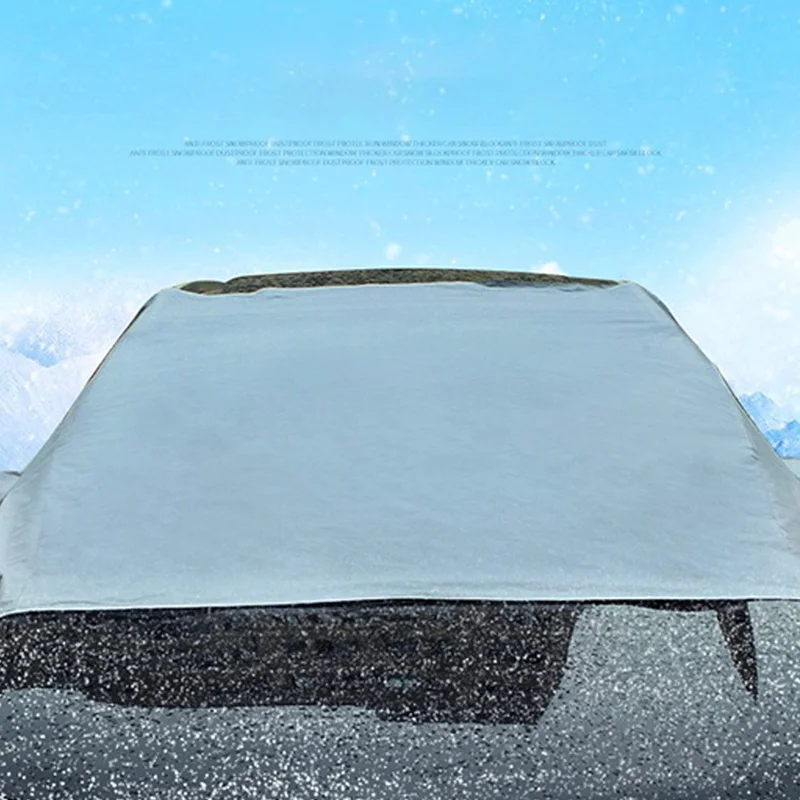 Автомобильный чехол на лобовое стекло Защита от солнца Зимний снег Авто