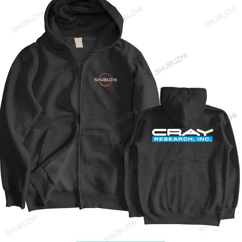 

vintage warm sweatshirt men autumn winter hoody Cray Research Inc new arrived coat men brand high quality teenage cool hoodie
