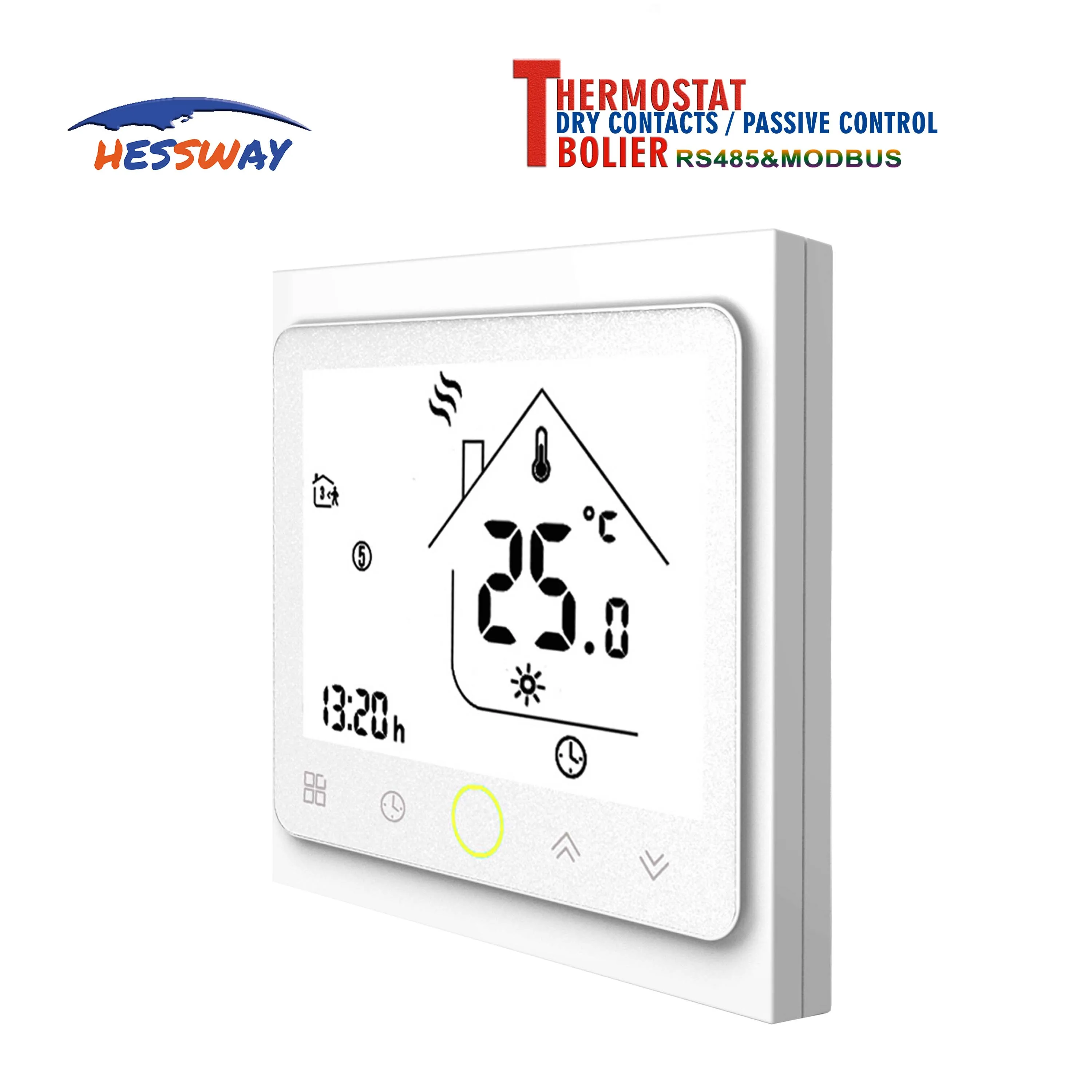 HESSWAY газовый котел modbus термостат rtu для комнатной системы центрального