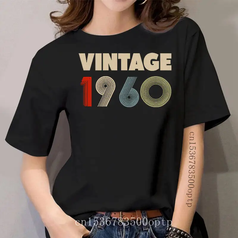 

Vintage 1960 years old Tshirt Unisex women Women