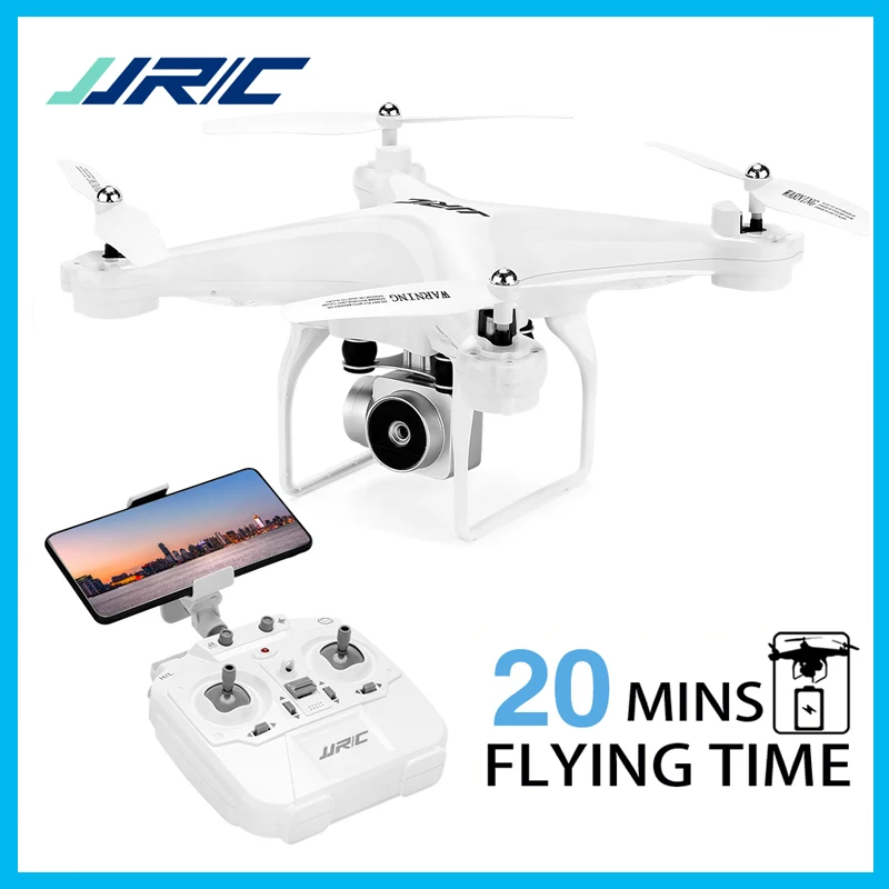 

20 Mins Fly FPV Drone for Adult JJRC H68 RC Drone with 1080P HD Camera WIFI Live Video Headless Mode Altitude Hold Quadcopter