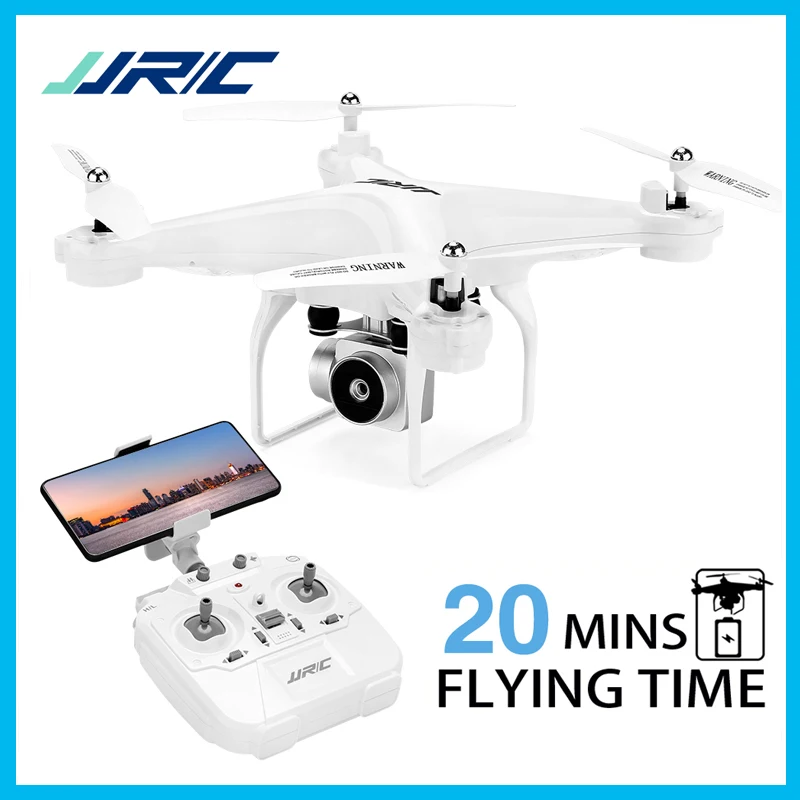 

20 минут полета FPV Дрон для взрослых JJRC H68 RC Дрон с 1080P HD камерой WIFI живое видео Безголовый режим удержание высоты Квадрокоптер