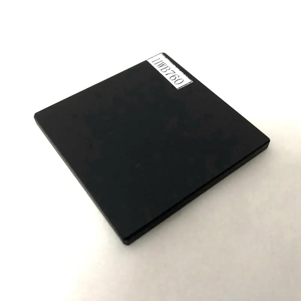 50x50 мм оптический 760nm ИК фильтр HWB760|Оптические фильтры| |