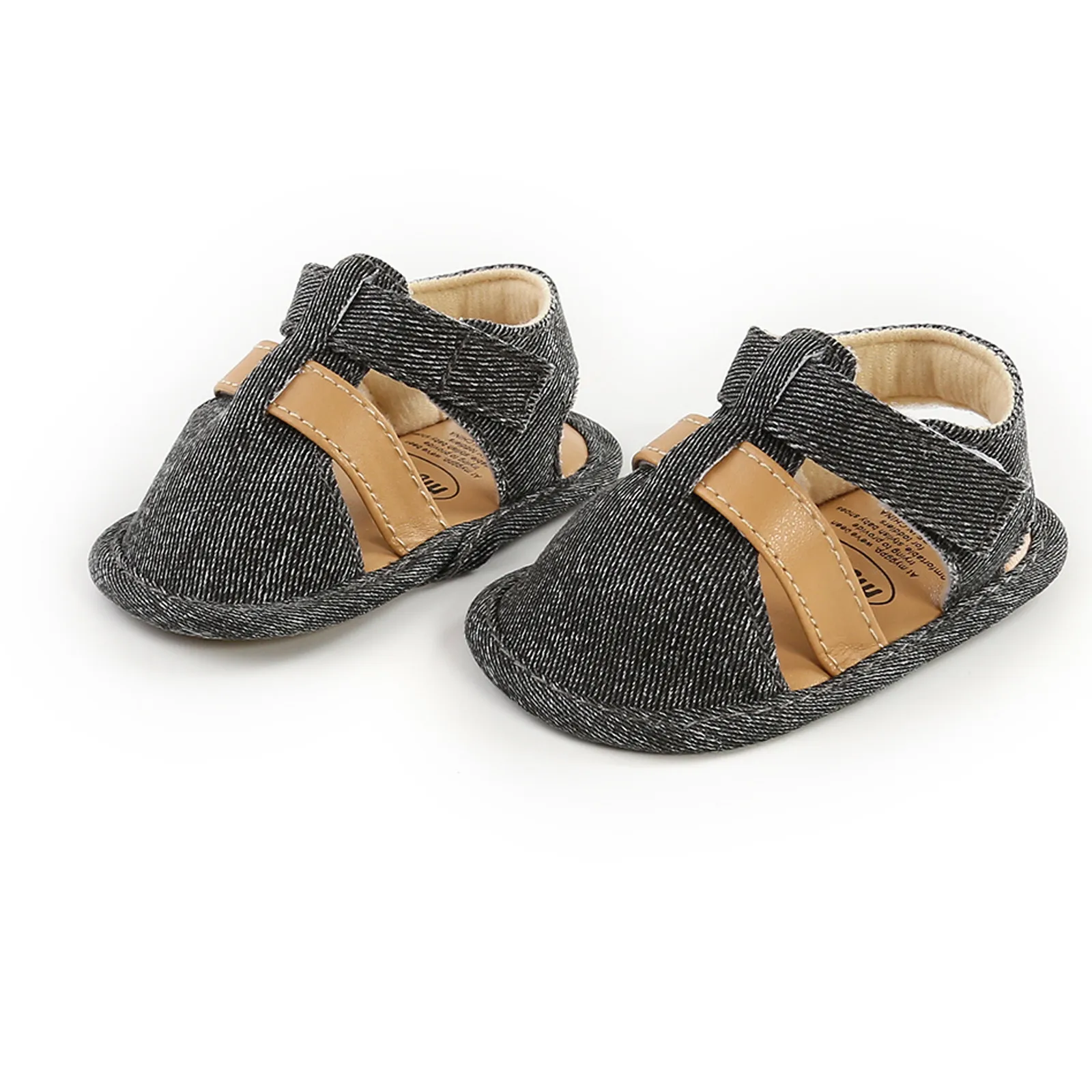 

Kids Flat Shoes Children's Casual Sandals Baby Girl Boy Soft Soled Pu Leather Shoes Non-Slip Kids Hollow Soft Bottom First Walk