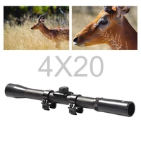 tactical hunting 4x20 riflescopes optics crosshair scope camping hiking accessories optical hunting binoculars