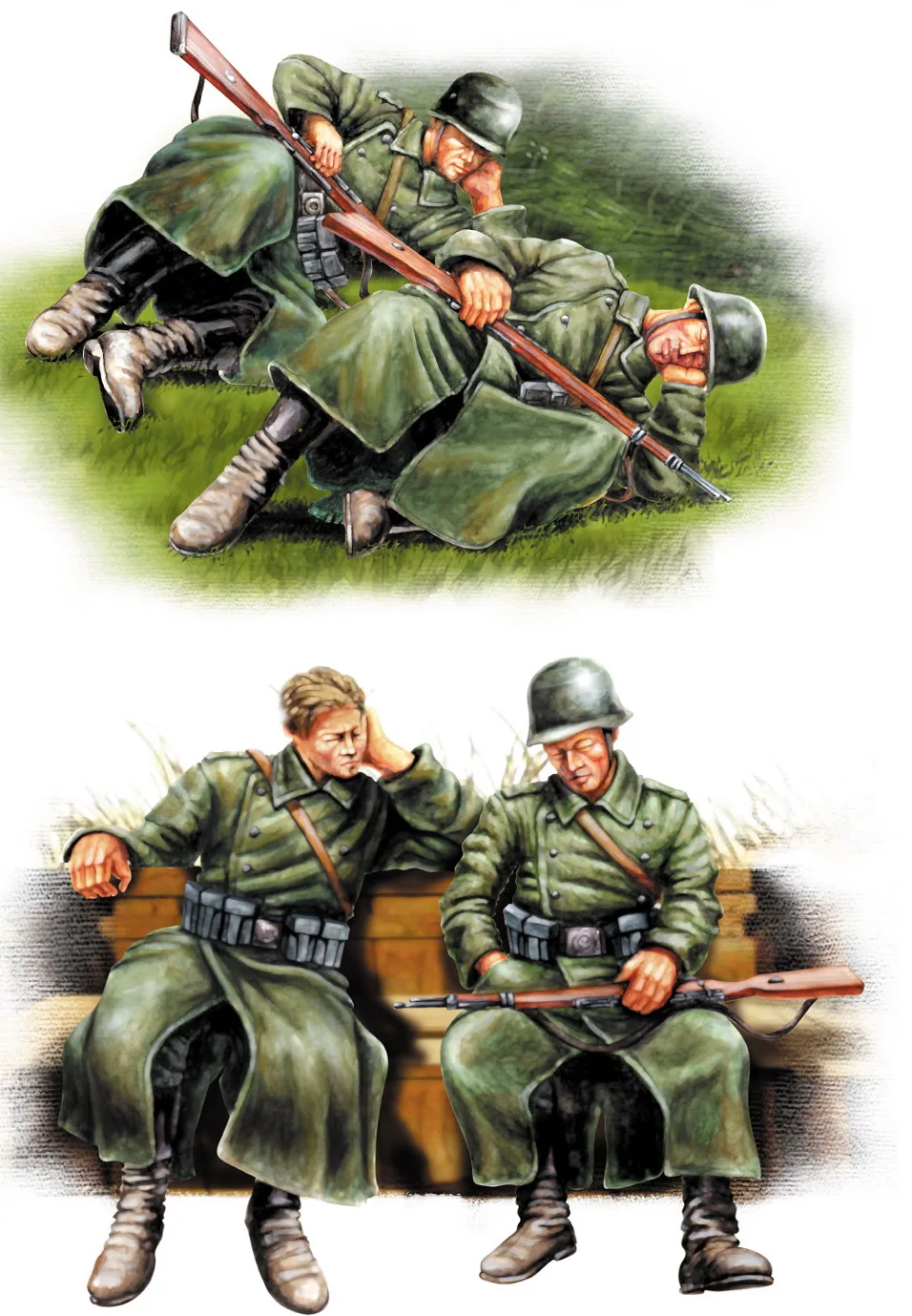 Модель для отдыха пехоты Hobbyboss 84420 модель 1/35|Наборы сборки моделей| |