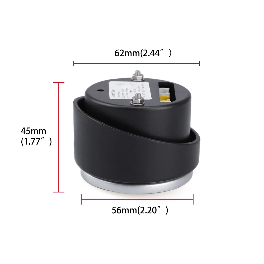 2 &quot52 мм 12v Универсальный 10 цветов светодиодный гоночный 50 ~ 150 Цельсия масла