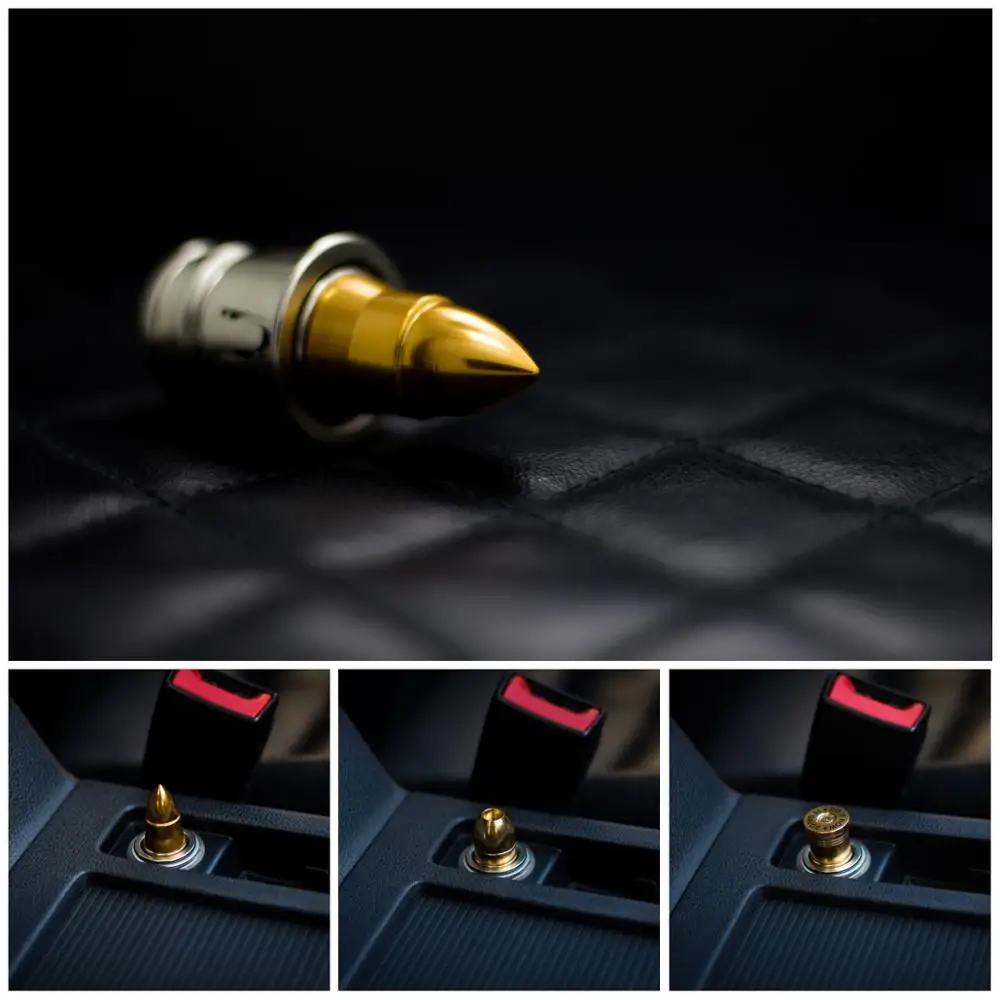 Ограниченная серия алюминиевых пулевых автомобильных прикуривателей для MAZDA 2 3 5