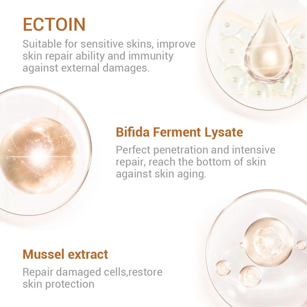 

LANBENA Ectoin Anti Allergic Repair Soothe Sensitive Skin Care Set Facial cleanser + Eye Essence Cream + Soothe Serum + Lotion