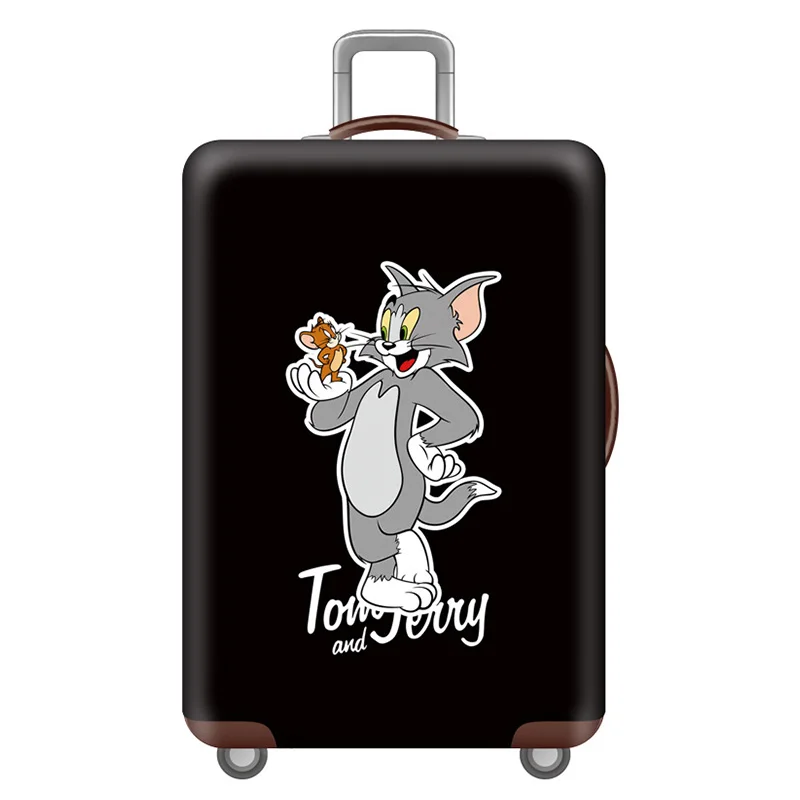 A Luggage cover Эластичный Чехол для багажа, защитный чехол для багажа, Чехол для багажа 18-32 дюймов, чехол для чемодана, пылезащитный чехол, аксессуары для путешествий - Цвет: A Luggage cover