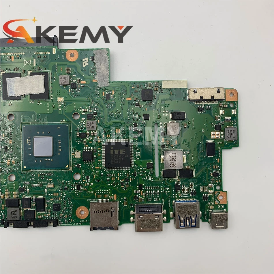

Akemy 90NB0FC0-R00030 Motherboard For Asus E203N E203NA E203NAS E203NAH E203M E203MA Laotop Mainboard 2G/N3350 No With SSD