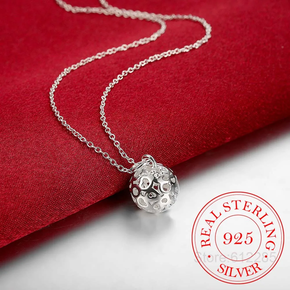 925 стерлингового серебра кулон по последним тенденциям модных классических