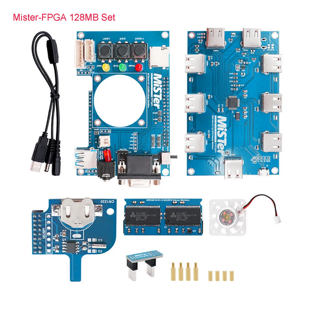 Extensora de Eixo Manual para mr Usb de Solda io para Terasic Placa Fpga Portas De10 Nano 7 Usb