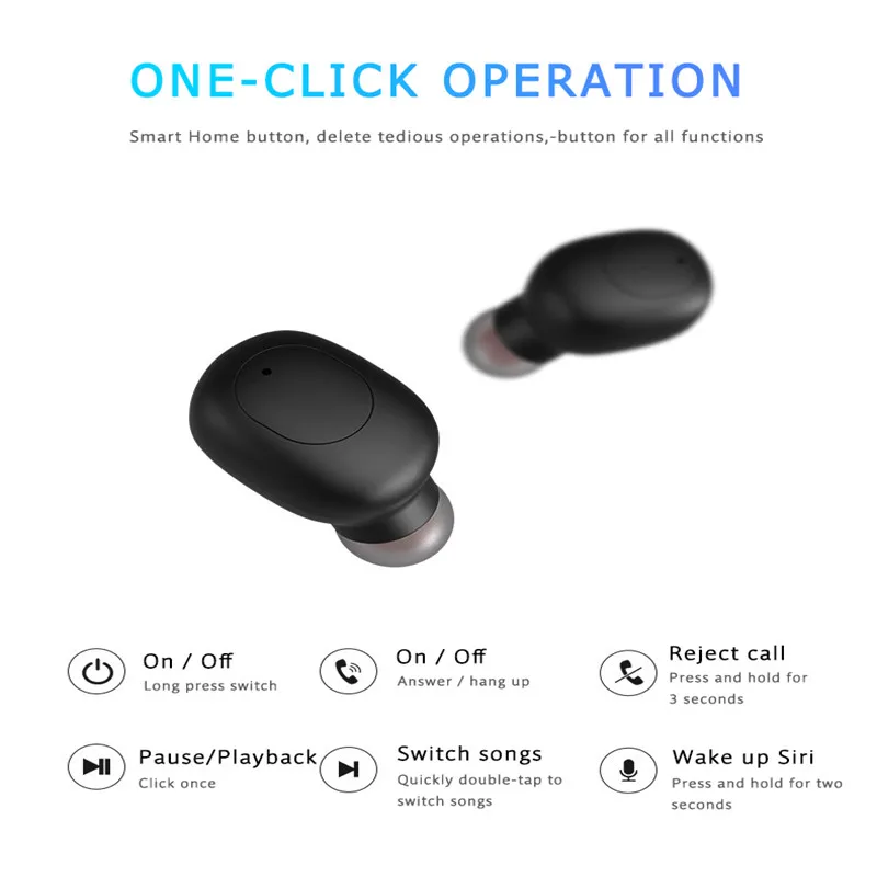 Наушники-вкладыши TWS Bluetooth 5 0 наушники DSP Шум шумоподавления стерео бинауральные