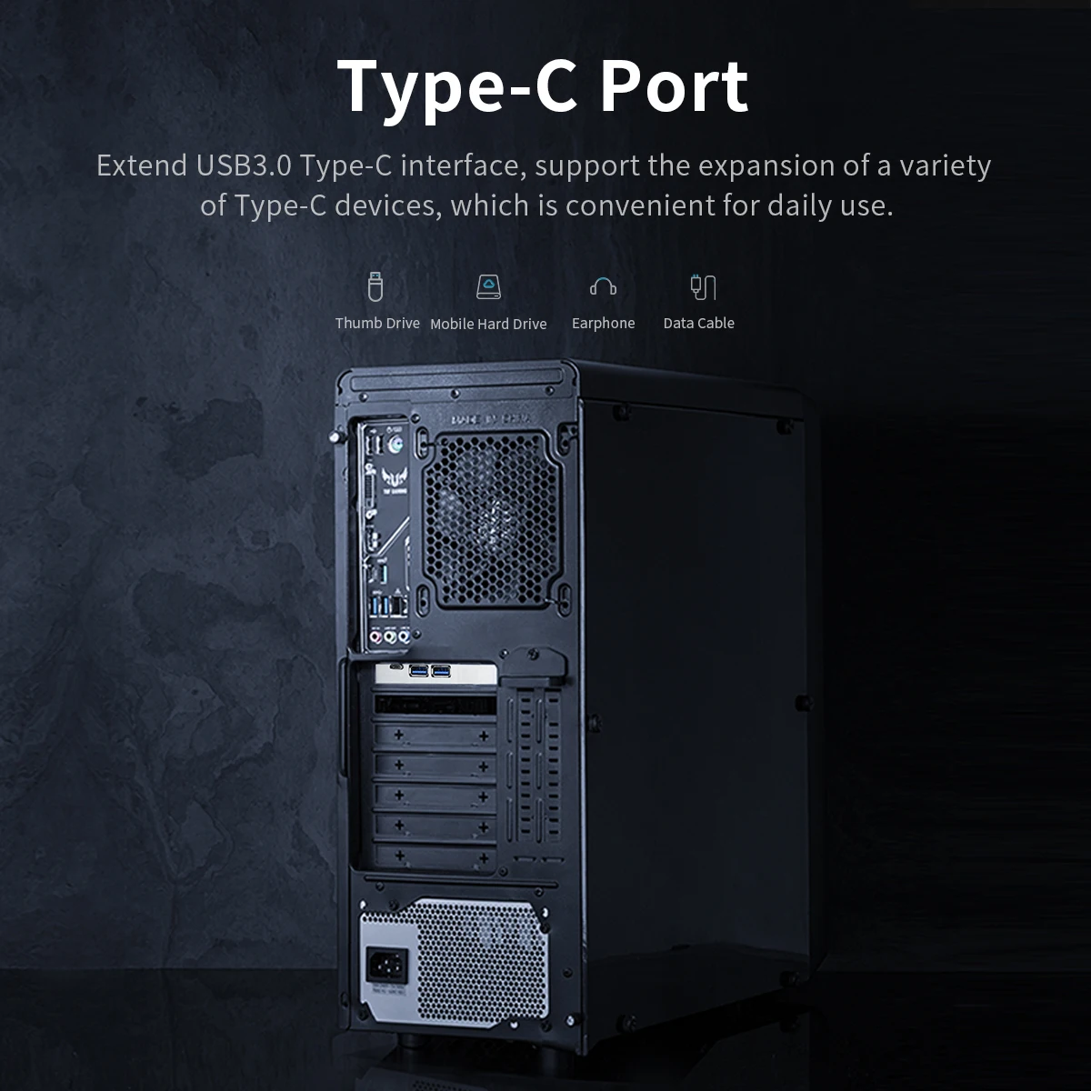 ORICO USB3.0 PCI Express Expansion Card Type-c Port Gigabit Network Rj45 for Mac Windows Linux | Компьютеры и офис